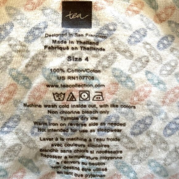 Boys 4T Collared Shirt by Tea - Picture 8 of 8